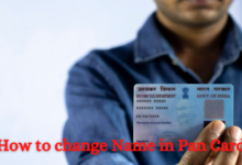 How to change name in pan card