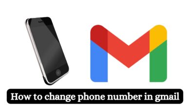 How to change mobile number in Gmail