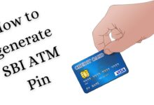 How to generate SBI ATM Pin