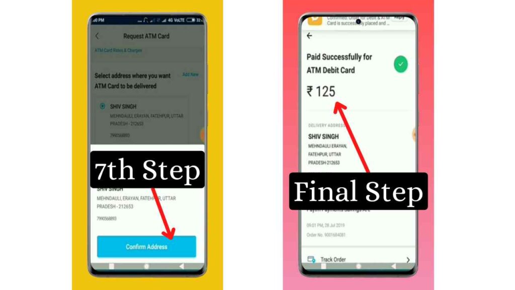 how to apply for paytm debit card online 