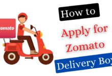 How to Apply for Zomato Delivery Boy