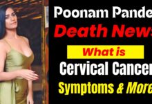 Poonam Pandey Died to Cervical Cancer, what is cervical cancer, Poonam Controversies