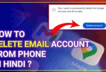 How to Delete Email Account from Phone