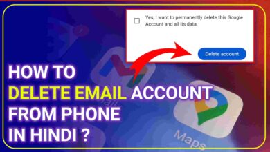 How to Delete Email Account from Phone