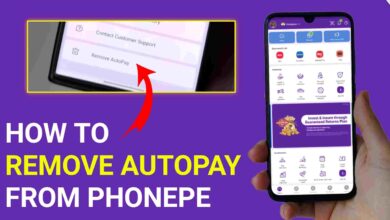 How to remove autopay from phonepe